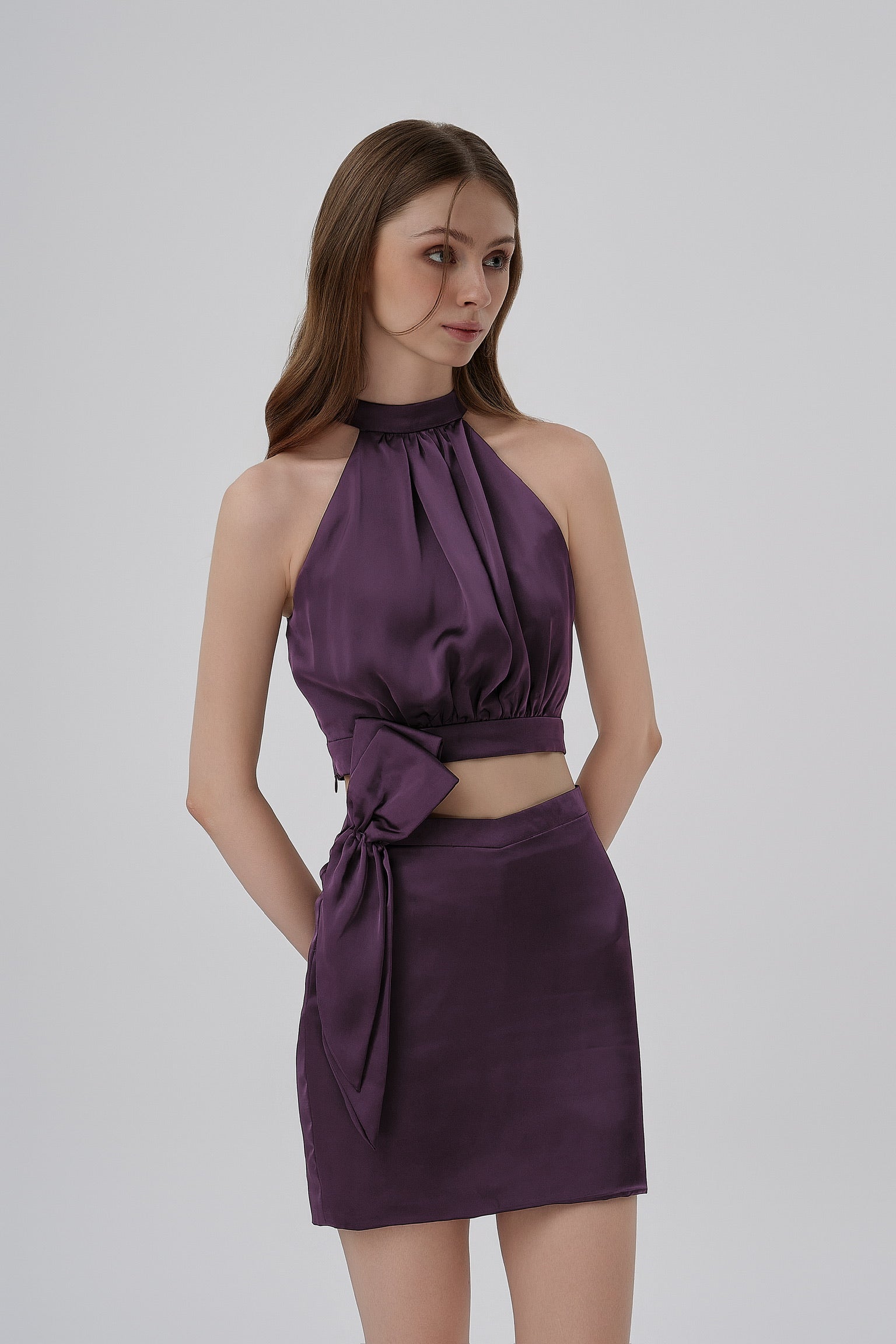 Twilight Silk Skirt