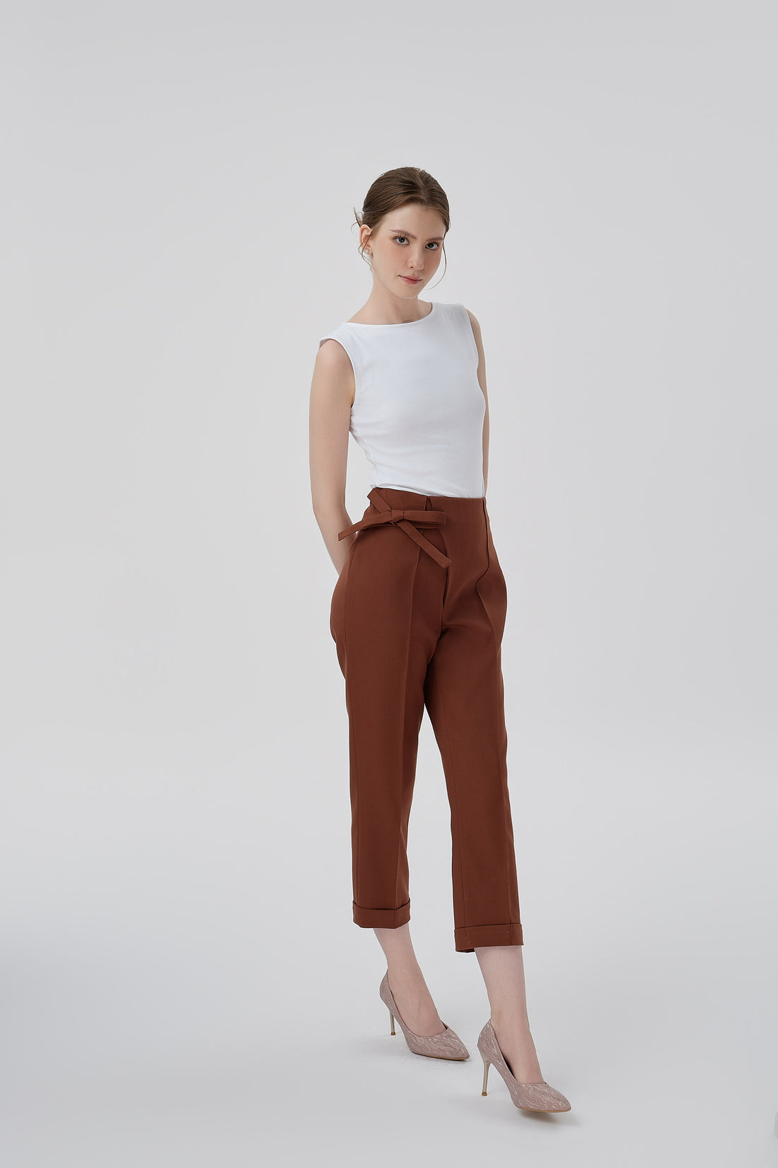 Nicoll Pleated Pants