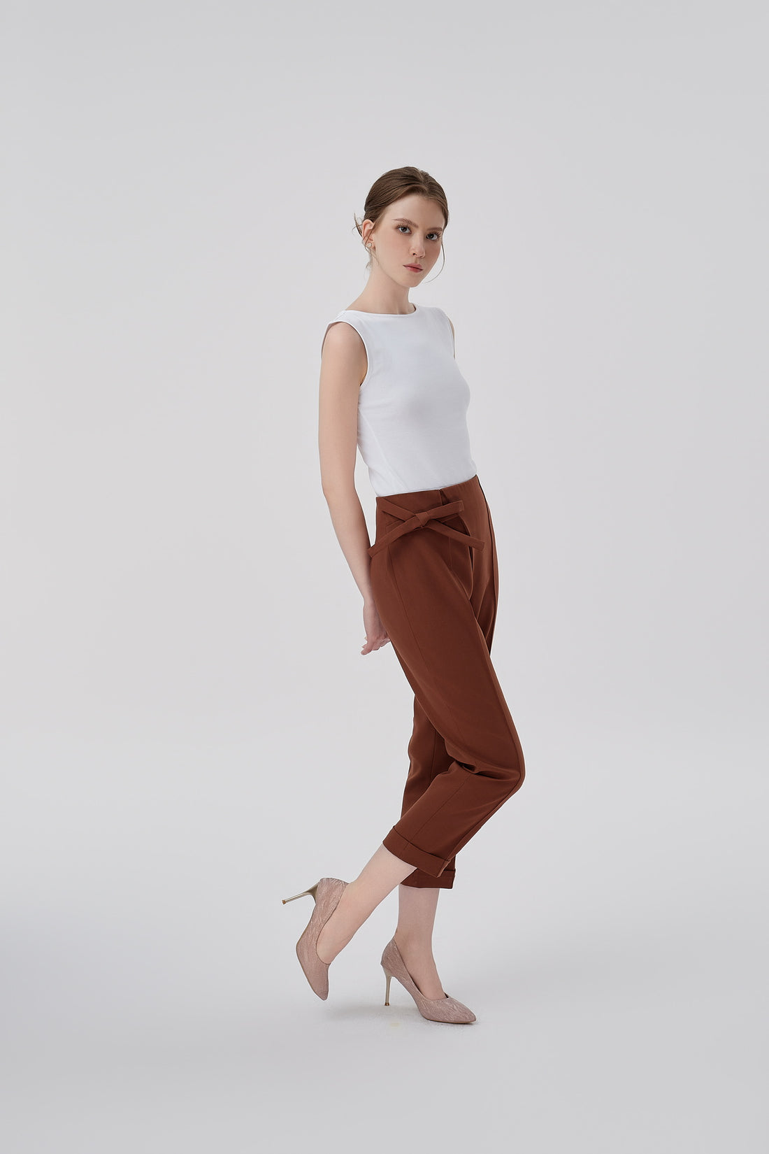 Nicoll Pleated Pants